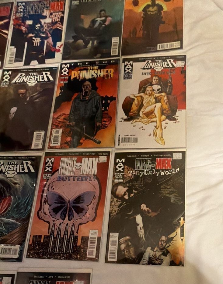Marvel Max Punisher Lot Of 14 Comic Books 9