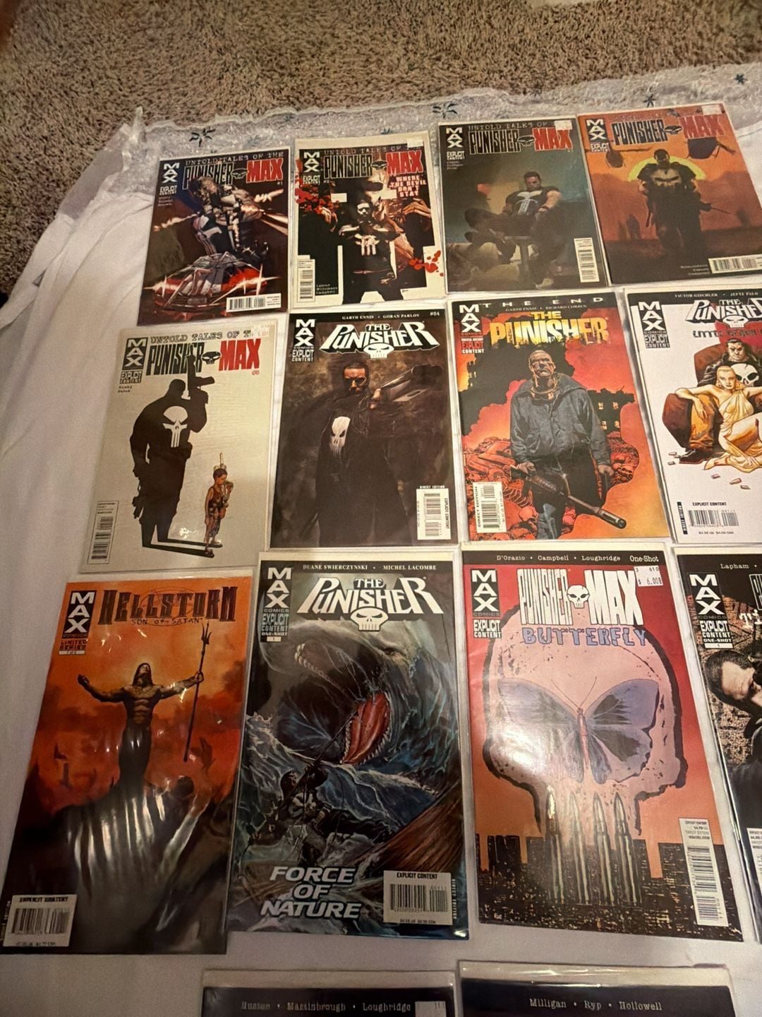 Marvel Max Punisher Lot Of 14 Comic Books 8