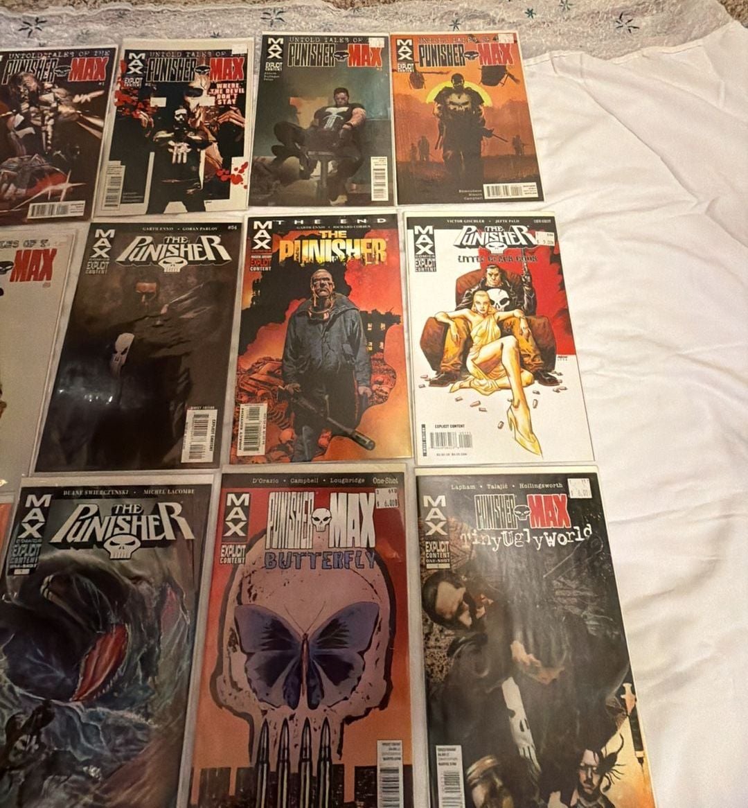 Marvel Max Punisher Lot Of 14 Comic Books 7