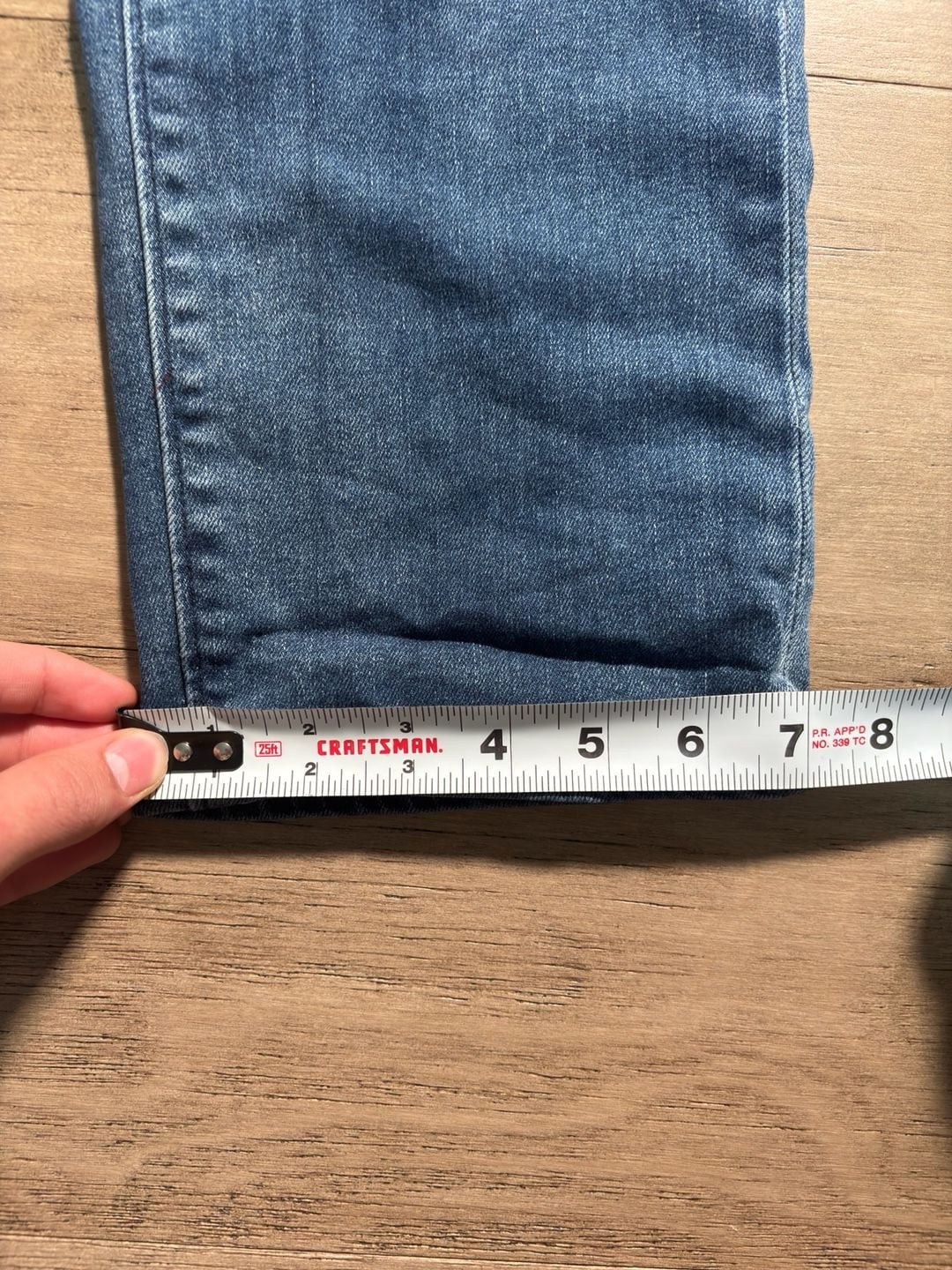 Diesel Buster Jeans Size 34 Blue Regular Slim Tapered Distressed Denim 11