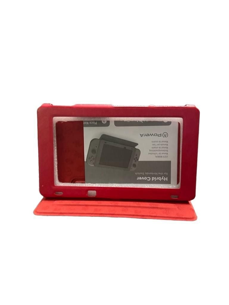 PowerA Super Mario Hybrid Flip Case Cover for Nintendo Switch W/ Screen Protector & Cloth 14