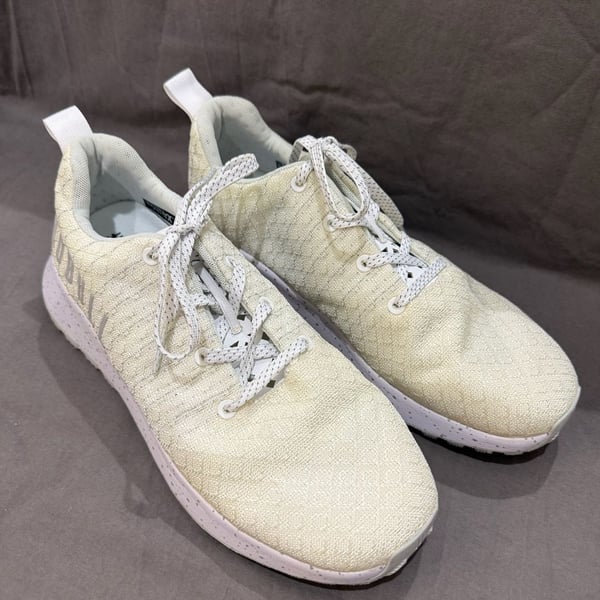 NOBULL Matryx Trail Runner Size 9 Off White Athletic Shoes