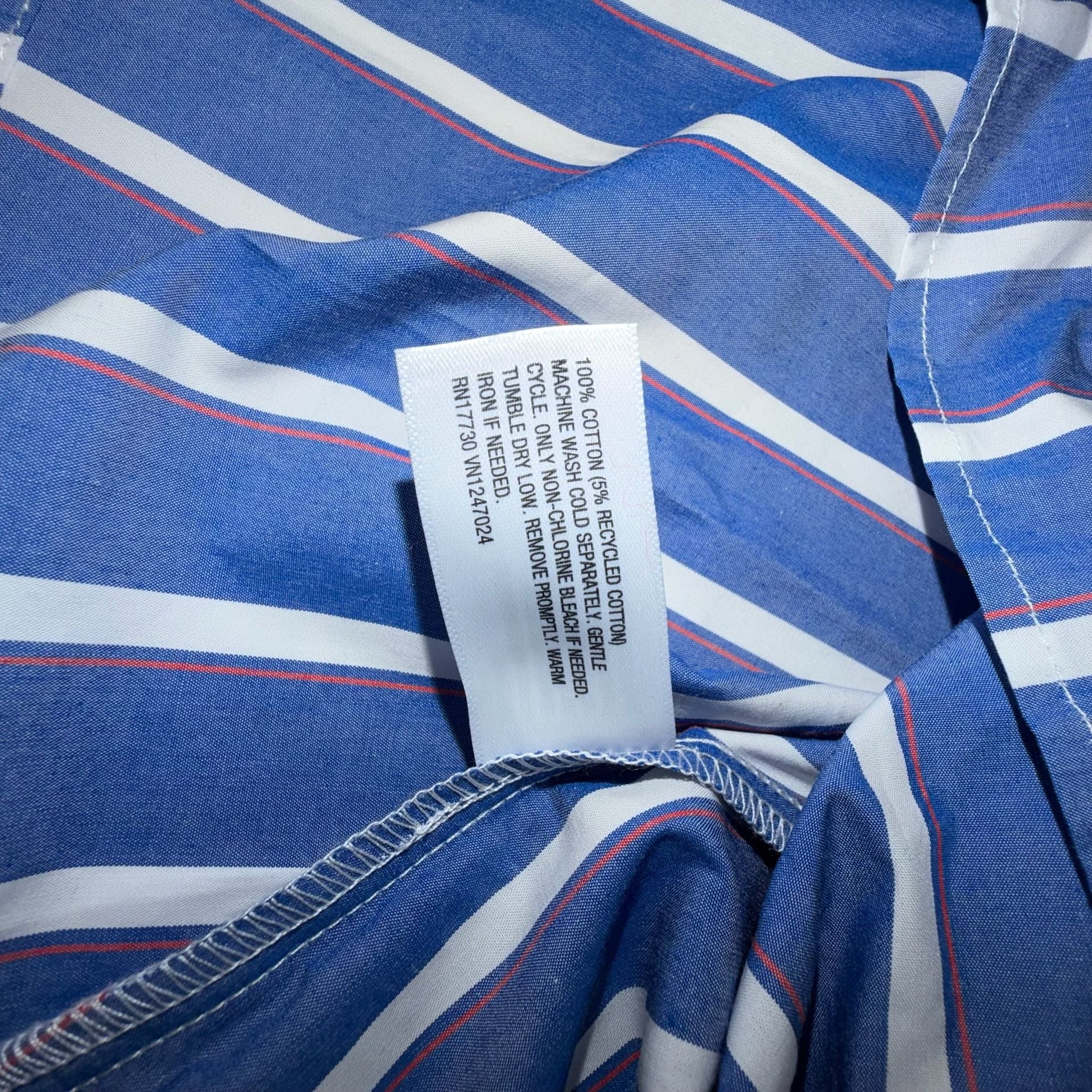 Rosie Assoulin x Target Eclectic Grandpa Striped Poplin Button Down Shirt Size M 5