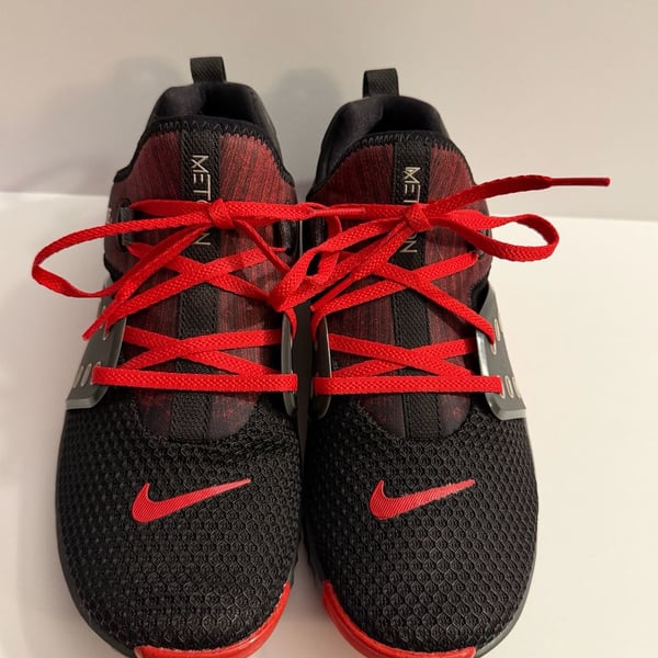Nike Free Metcon 2 Ohio State Size 7 Black Red Training Shoes