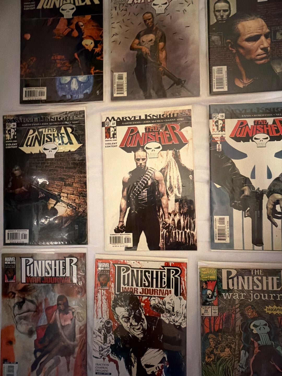 Marvel Comics The Punisher Comic Books Lot Of 12 Issues 11
