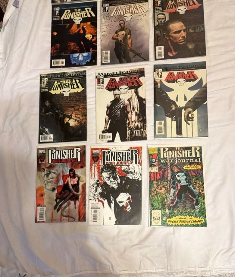 Marvel Comics The Punisher Comic Books Lot Of 12 Issues 2