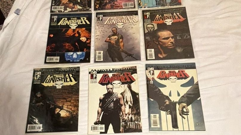 Marvel Comics The Punisher Comic Books Lot Of 12 Issues 14