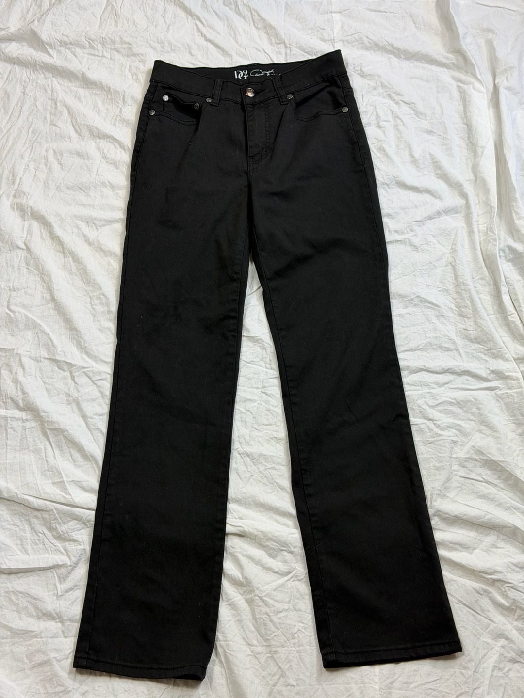 DG2 by Diane Gilman Black Stretch Pants 3