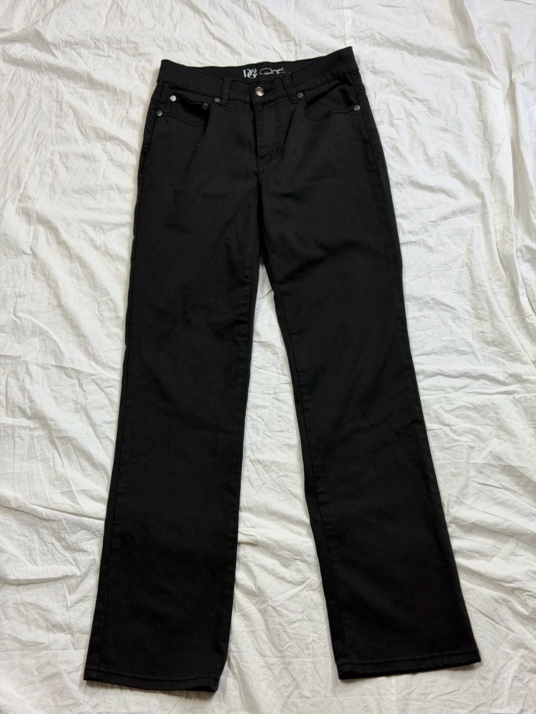 DG2 by Diane Gilman Black Stretch Pants 4