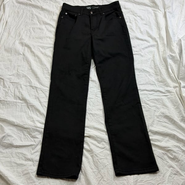 DG2 by Diane Gilman Black Stretch Pants