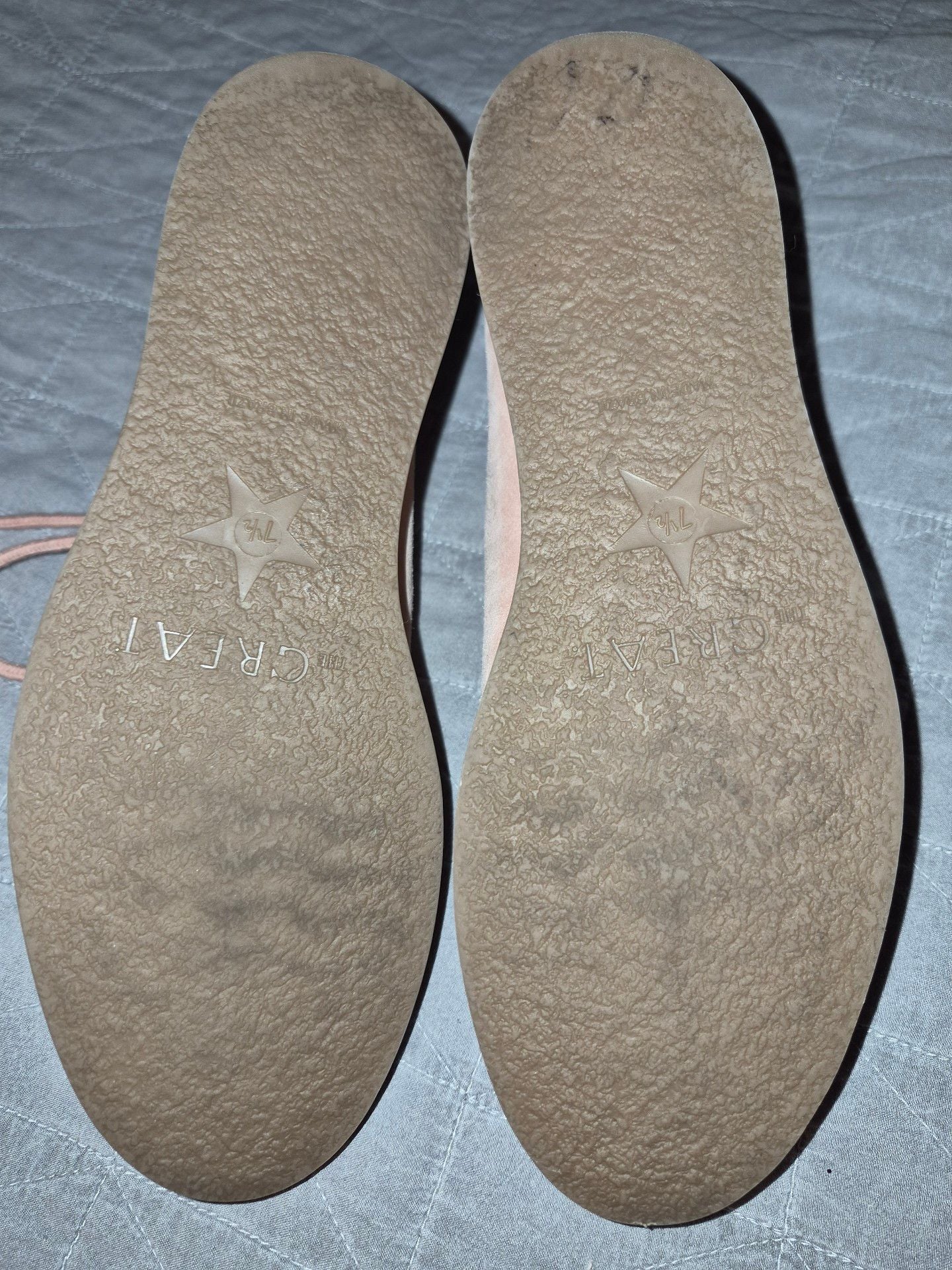 The Great Harper Wallaby Size 7.5 Pink Suede Chukka Boots 5