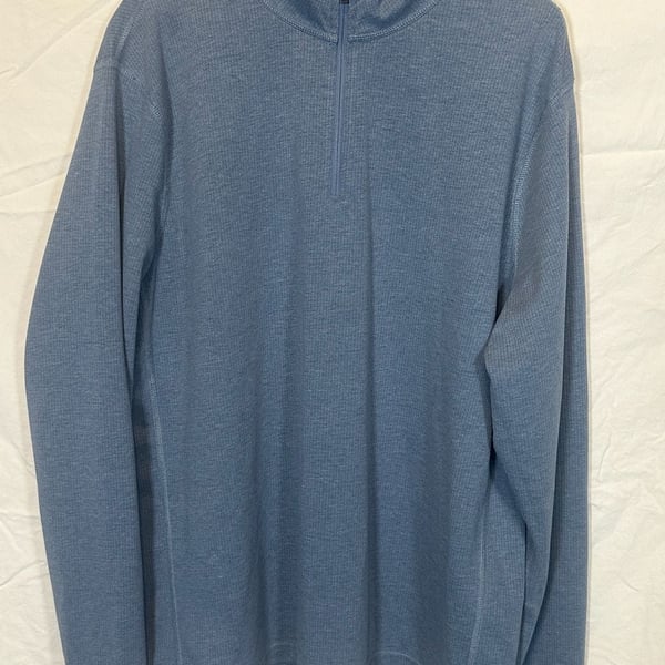 J.Crew Performance 1/4 Zip Pullover Size XL Blue