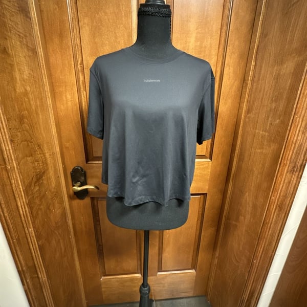 Lululemon Back-Split Short Sleeve T-Shirt Black