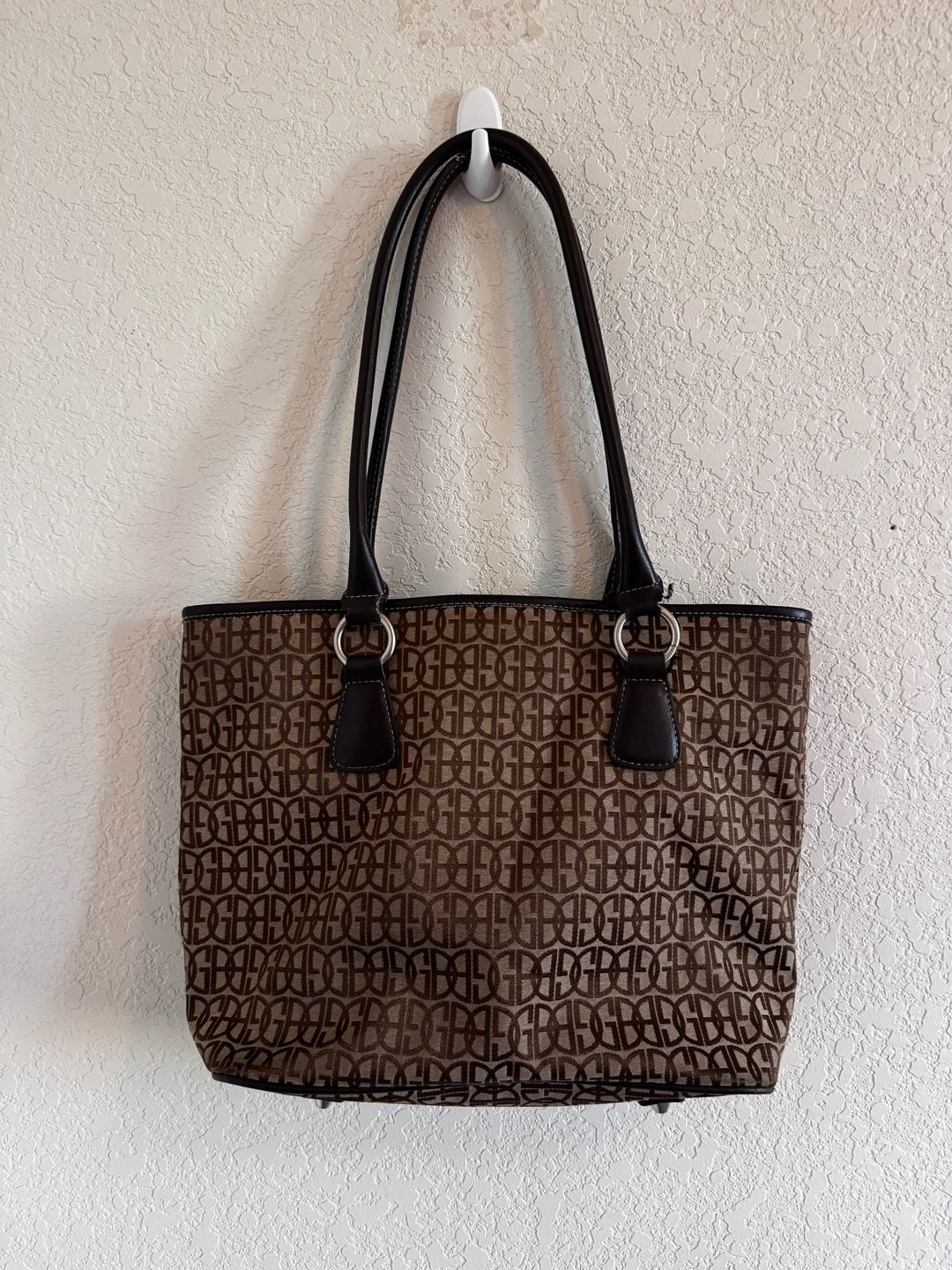 Giani Bernini Signature Tote Bag with Monogram Pattern 2
