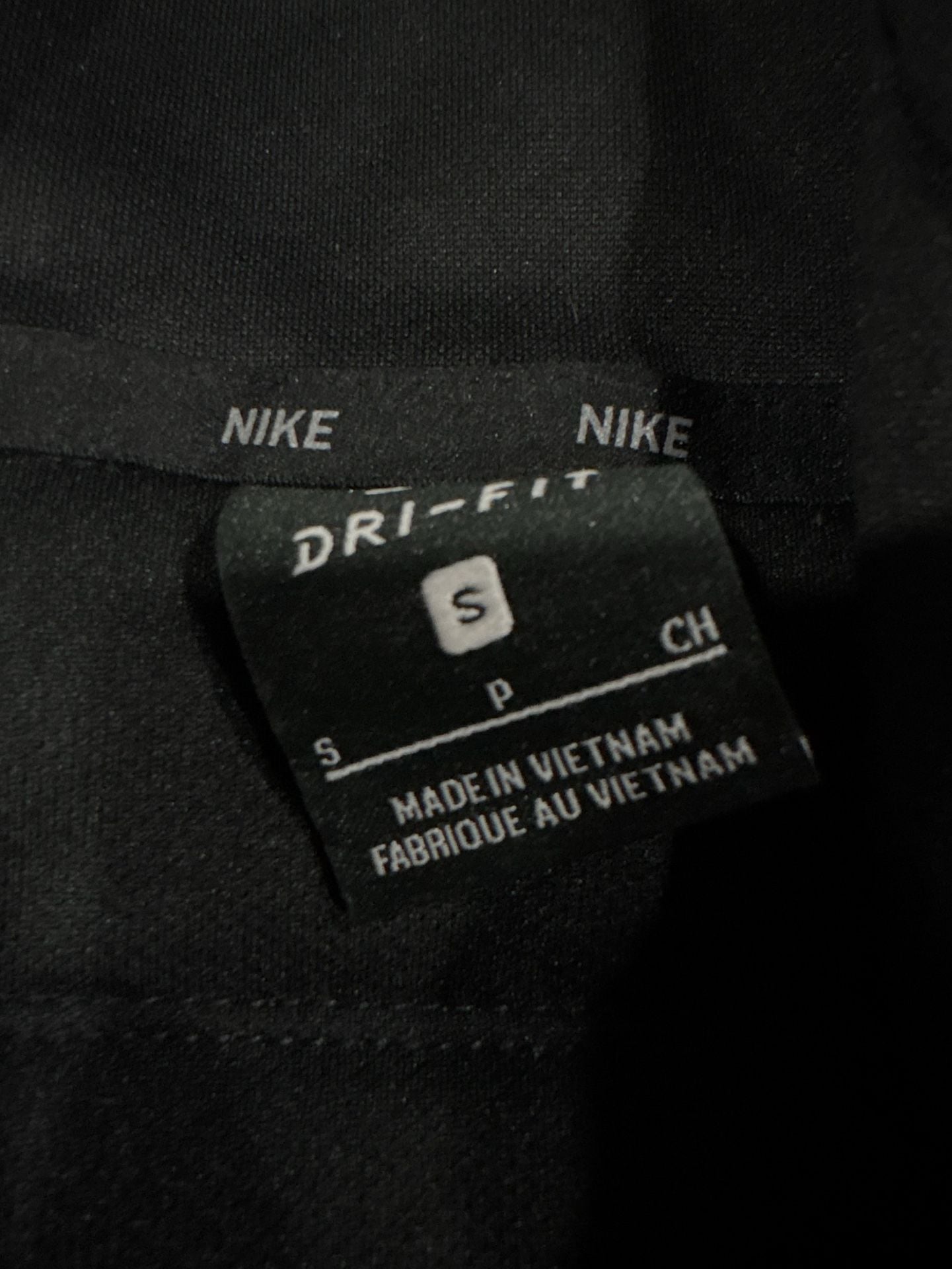 Nike Therma Training Jacket Size S Black Quilted Full Zip Hoodie 4