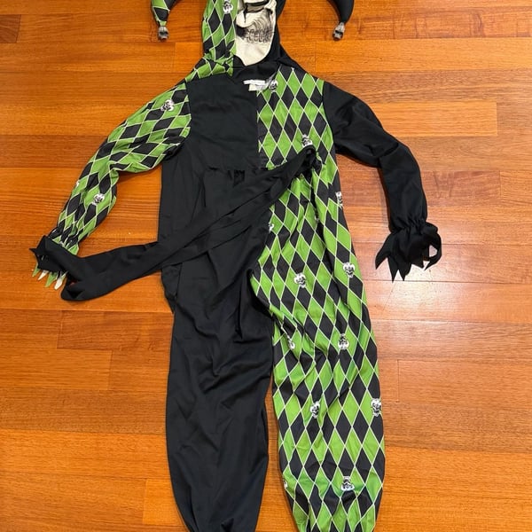 California Costumes Jokes on You! Jester Costume Kids L 10-12