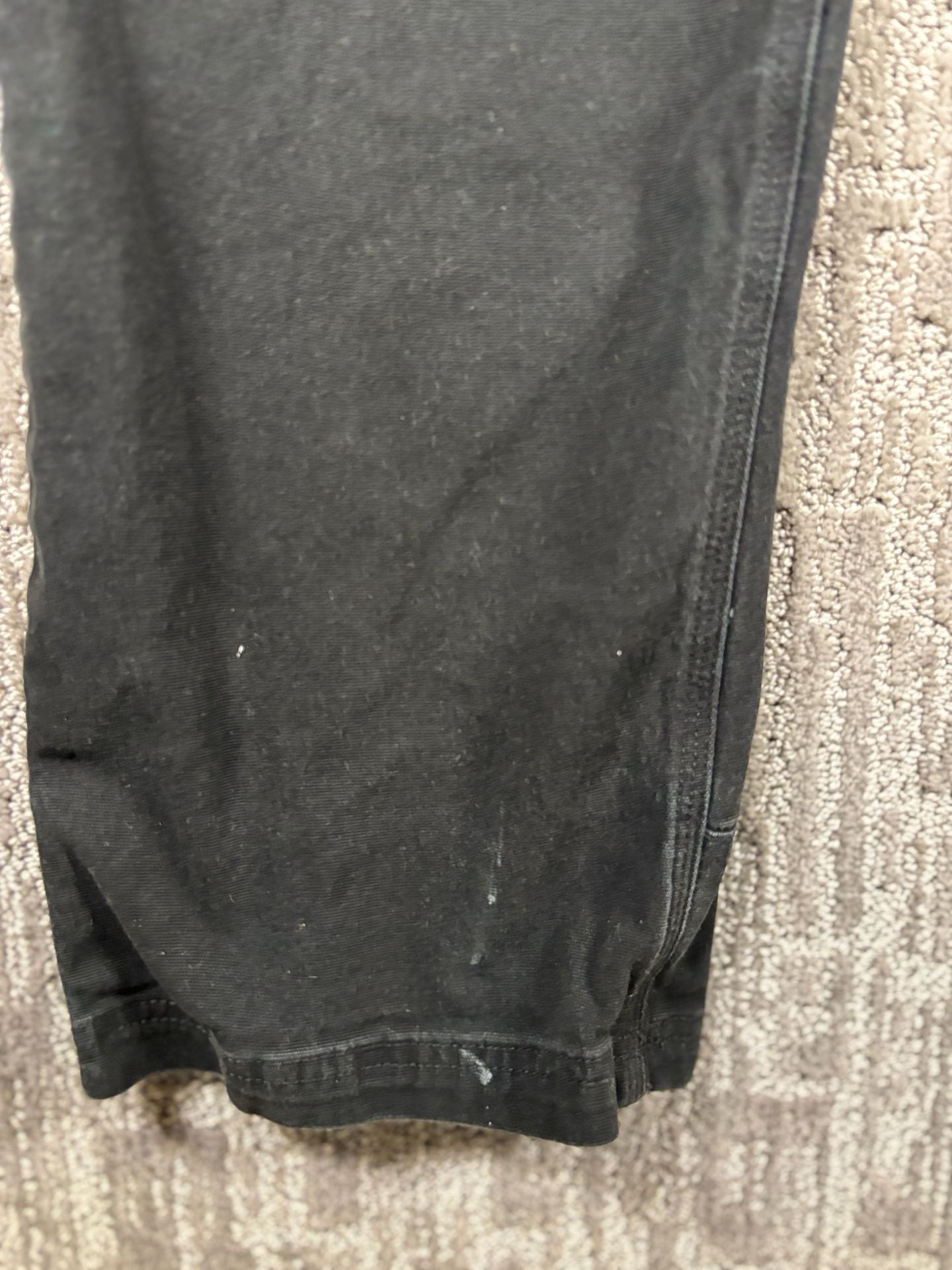 Noble Outfitters Work Pants Size 20 Black Canvas Carpenter Utility 243 6