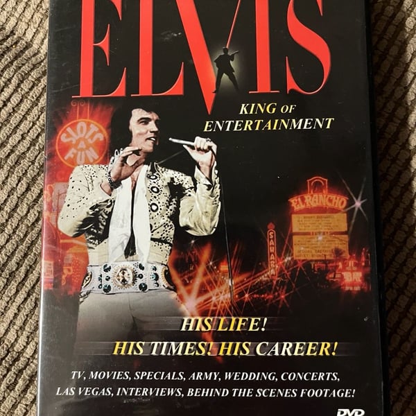GoodTimes Elvis King of Entertainment DVD Documentary