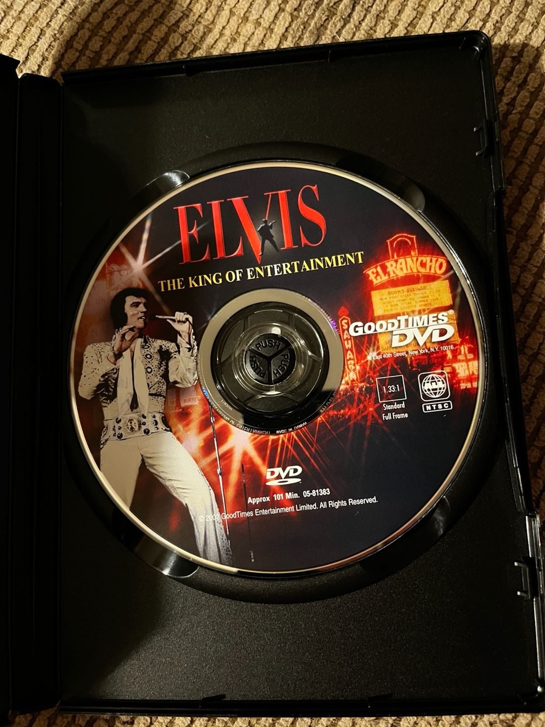GoodTimes Elvis King of Entertainment DVD Documentary 3