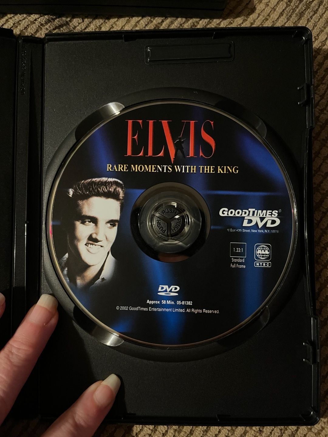 GoodTimes DVD Elvis Rare Moments With the King DVD 2002 Documentary 3