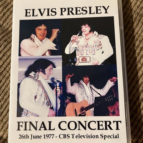 Elvis Presley Final Concert DVD 26th June 1977 CBS Television Special