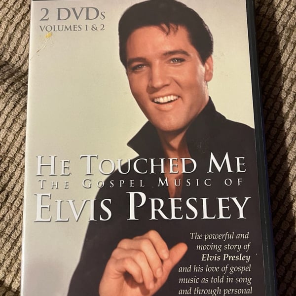 Elvis Presley He Touched Me The Gospel Music of Elvis Presley 2 DVDs