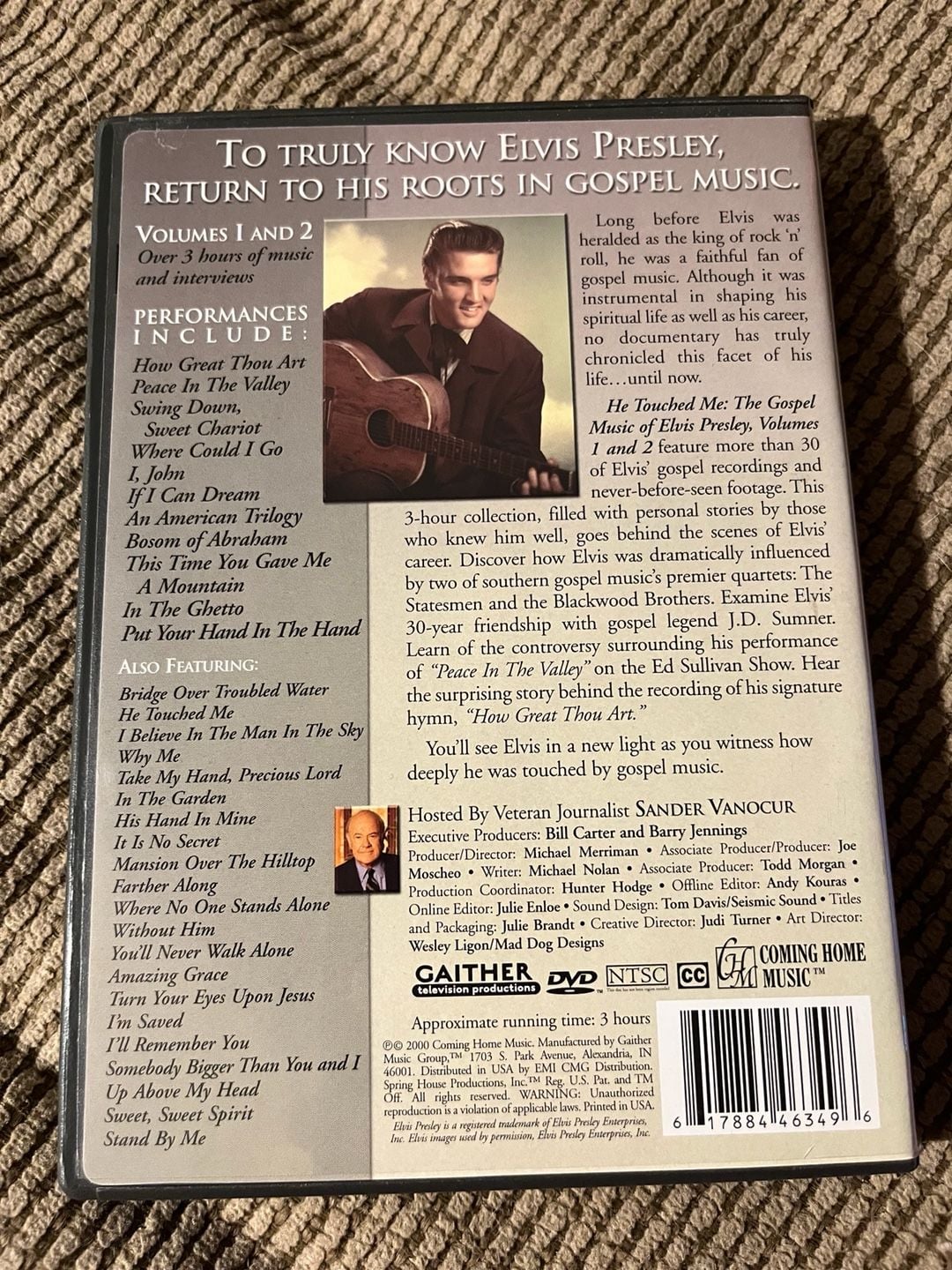 Elvis Presley He Touched Me The Gospel Music of Elvis Presley 2 DVDs 2
