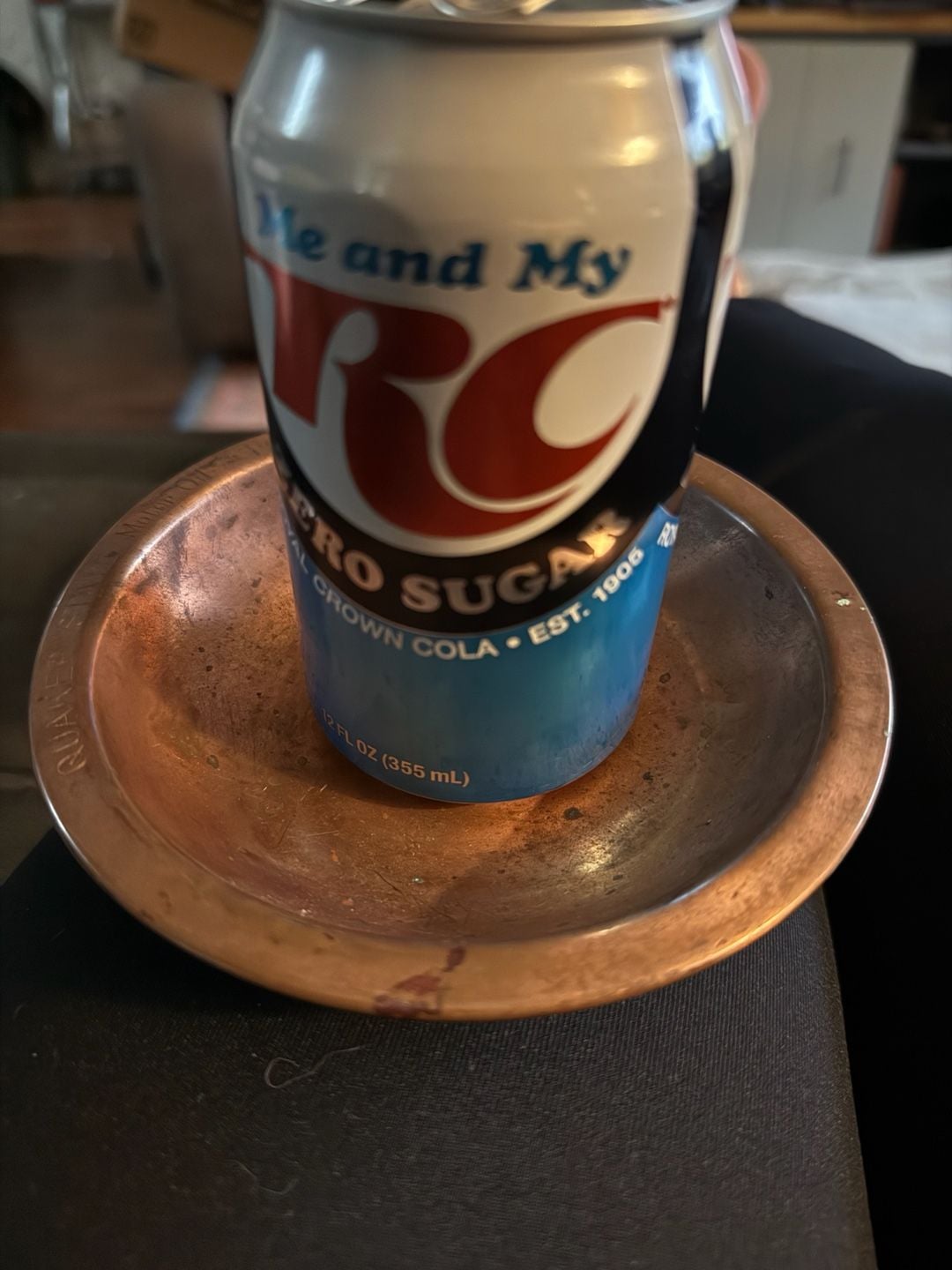 Quaker State Motor Oil Vintage Copper Bowl 5
