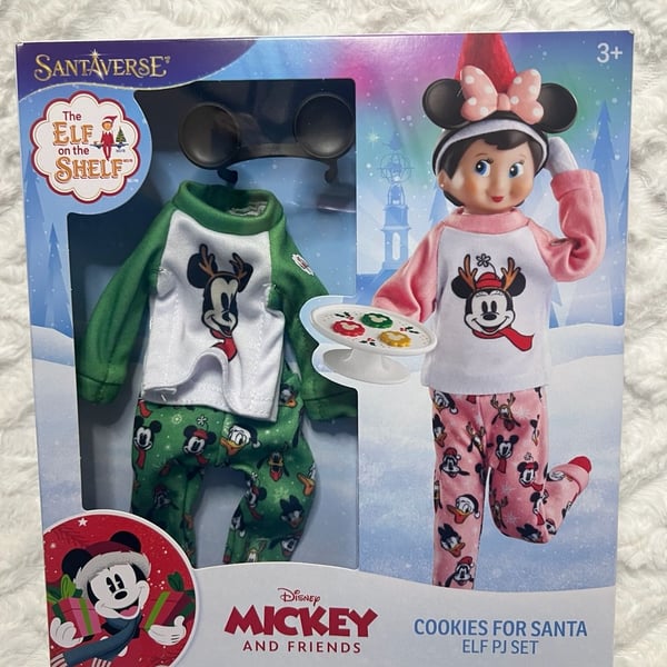 NIB The Elf on the Shelf Cookies for Santa Elf PJ Set
