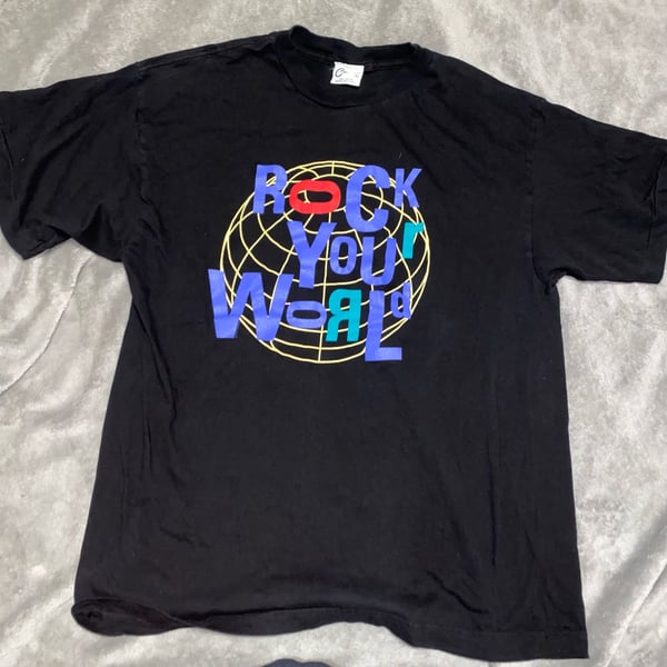 Cronies Rock Your World Rock N Roll Hall Of Fame T Shirt Size XL Black