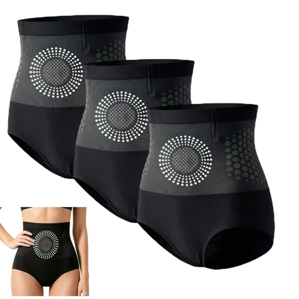 Moringa & Berberine Core Support Wellness Panty Size L Black lot of 3