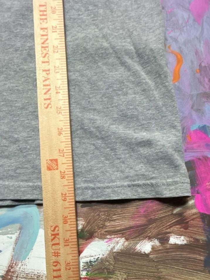 The Cotton Exchange Nebraska T-Shirt Size XX-Large Gray College Spellout 5