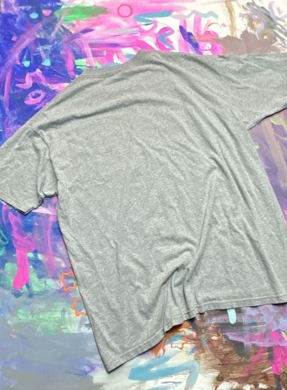 The Cotton Exchange Nebraska T-Shirt Size XX-Large Gray College Spellout 6