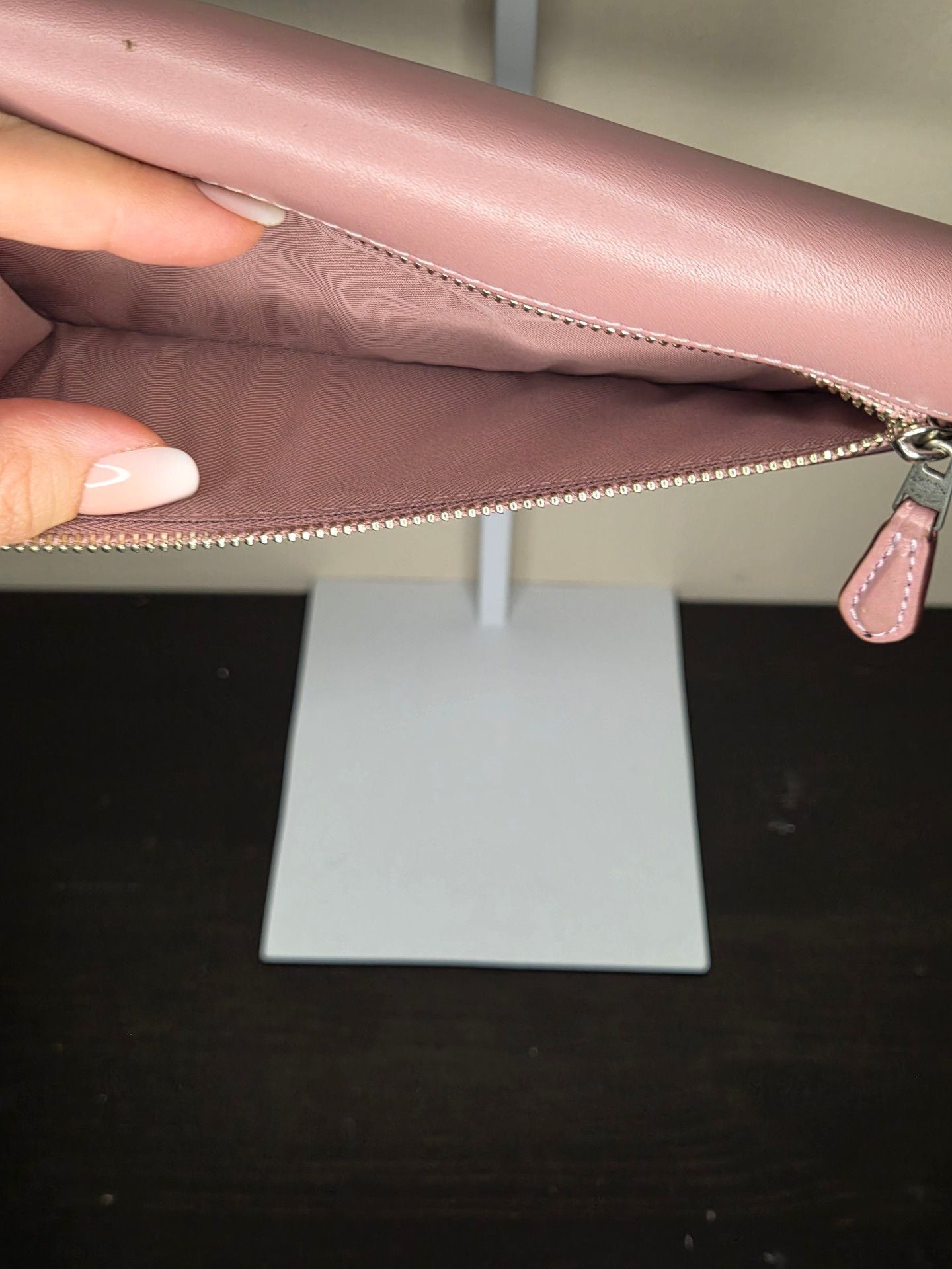Coach Selena Gomez Limited Edition Floral Embossed Clutch 5