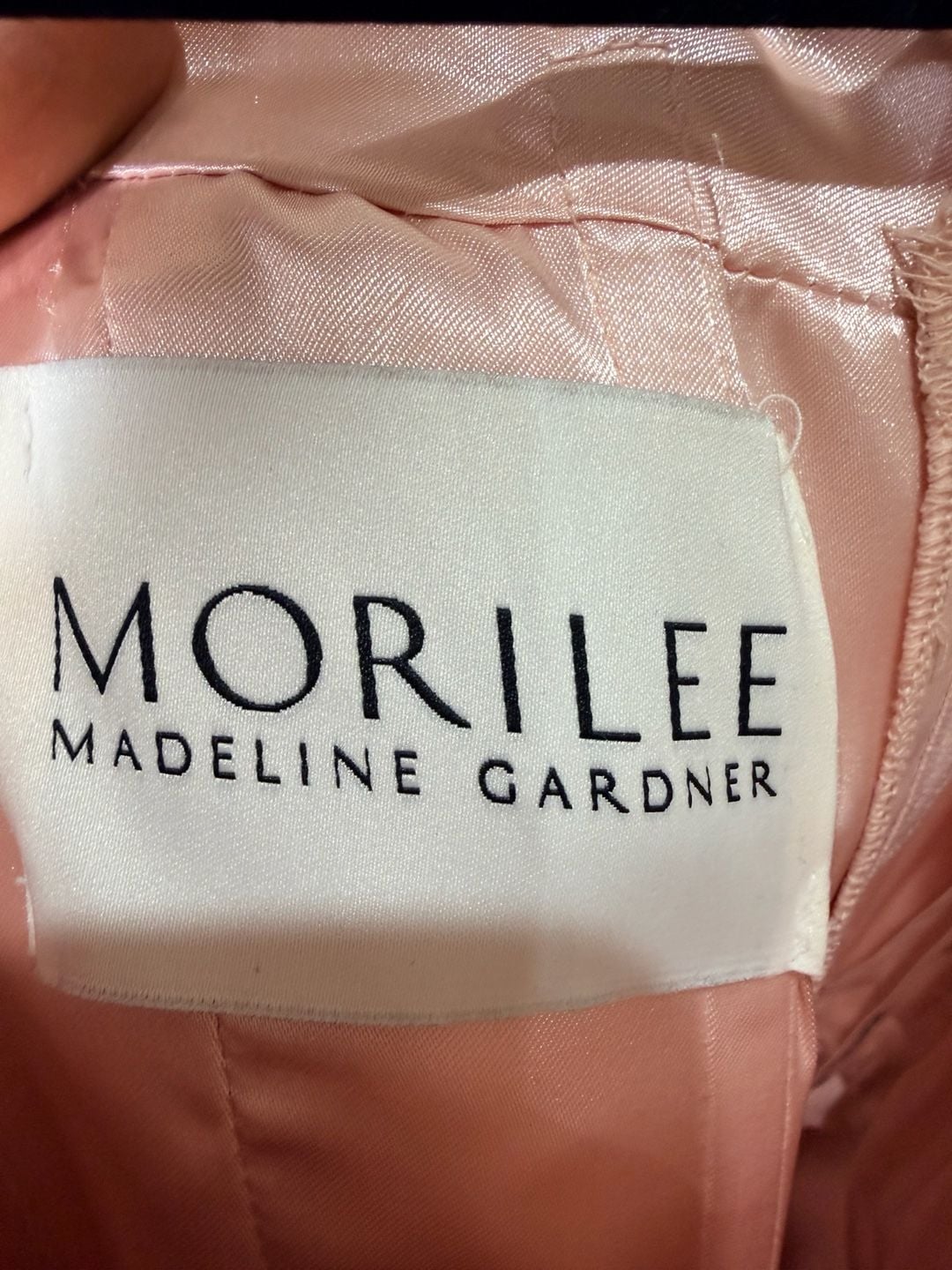 Morilee Madeline Gardner Party Dress Size 4 Pink Beaded Cocktail 5