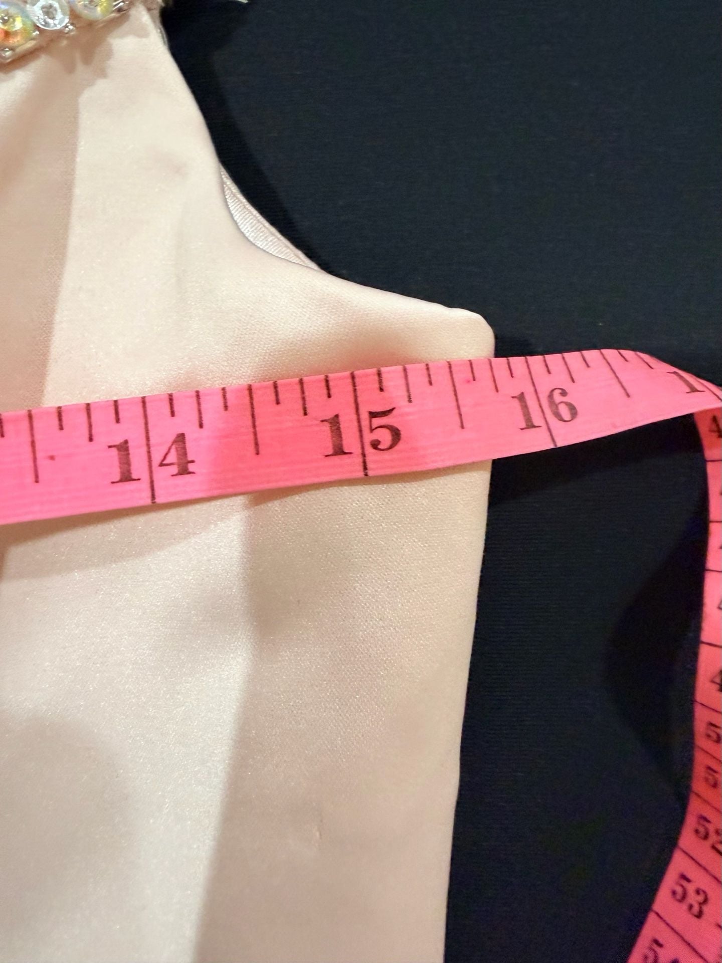 Morilee Madeline Gardner Party Dress Size 4 Pink Beaded Cocktail 9