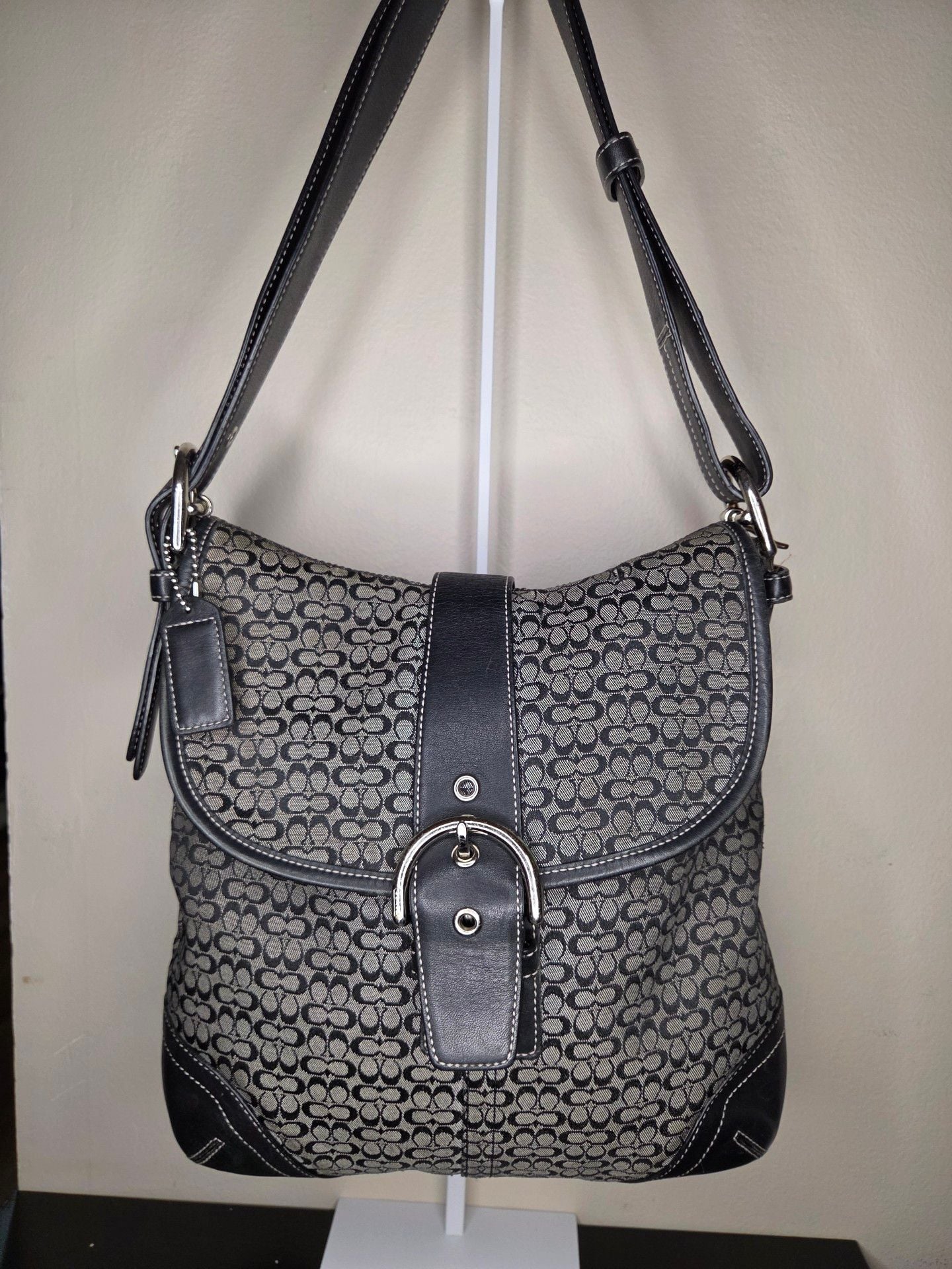 Coach Soho Signature Canvas Shoulder Bag 2