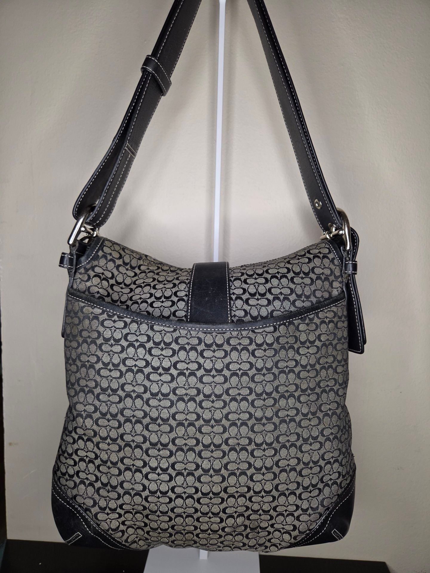 Coach Soho Signature Canvas Shoulder Bag 3