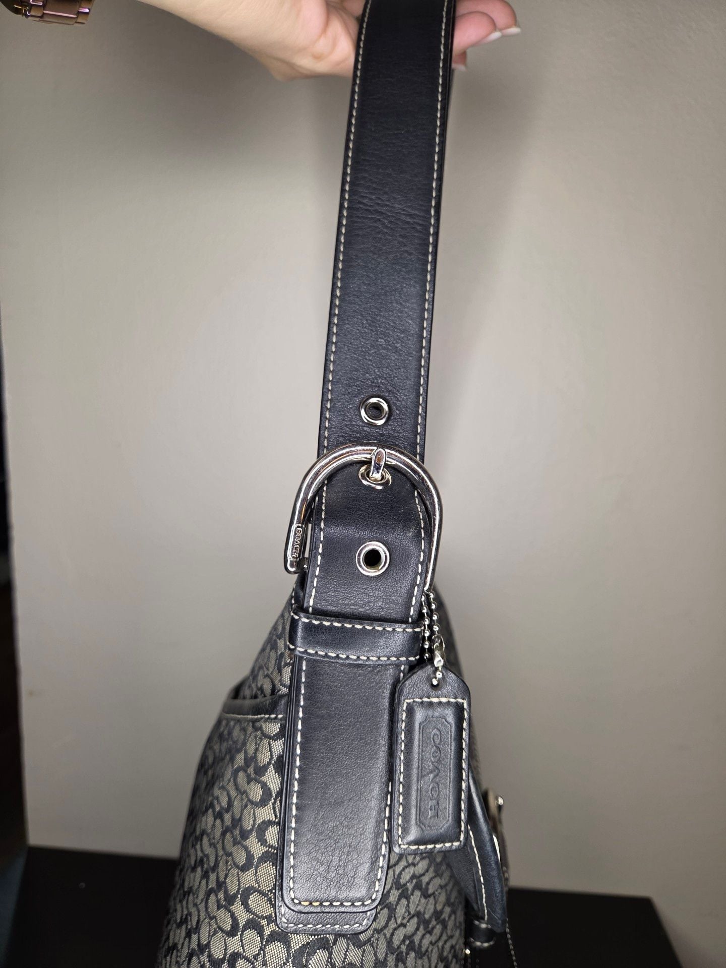 Coach Soho Signature Canvas Shoulder Bag 5