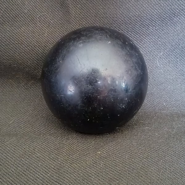 AMF Amflite Vintage Toy Bowling Ball Black Plastic Miniature