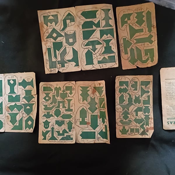 Gabriel Hi Q Pythagoras Puzzle Game Vintage Brain Teaser