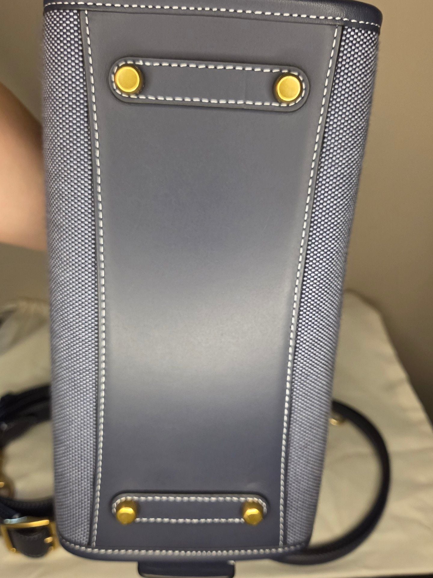 Coach Rogue 25 Crossbody Bag Navy Blue 6