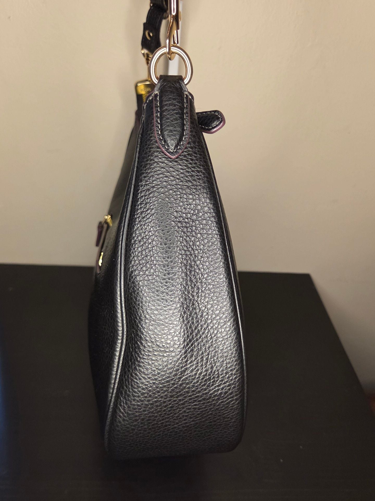 Coach Teri Hobo - Black shoulder/crossbody bag
5