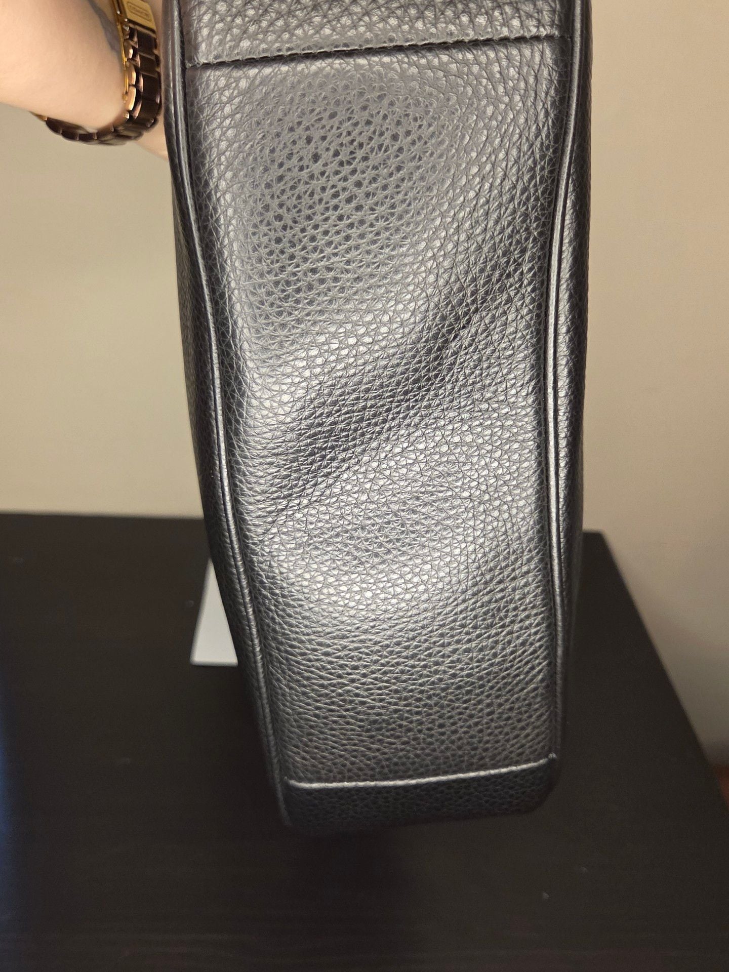 Coach Teri Hobo - Black shoulder/crossbody bag
6