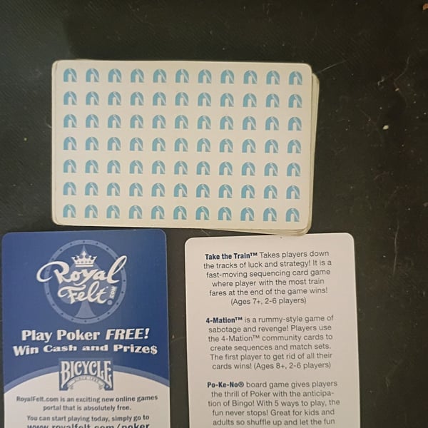 Bicycle Playing Cards Plastic Coated Deck Joker
