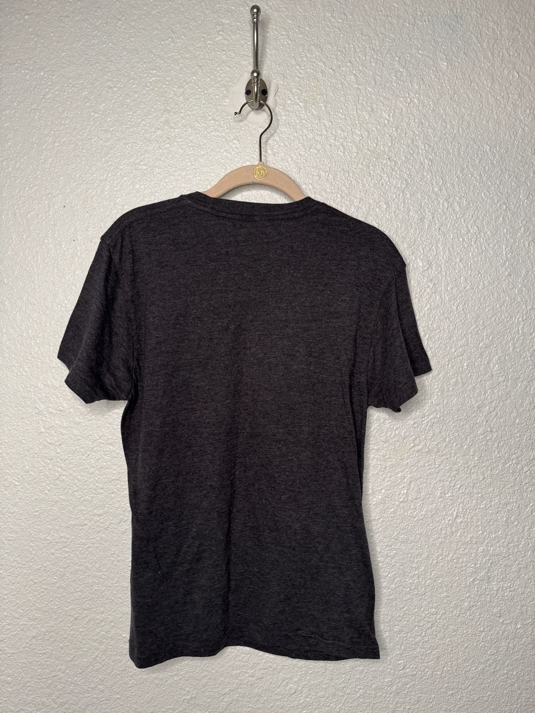Nirvana T-Shirt Size M Dark Gray Smiley Face Graphic Rock Grunge 3