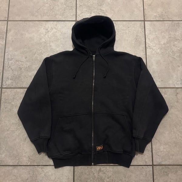 Walls Blizzard Pruf Zip Up Hoodie Size Large Regular Black