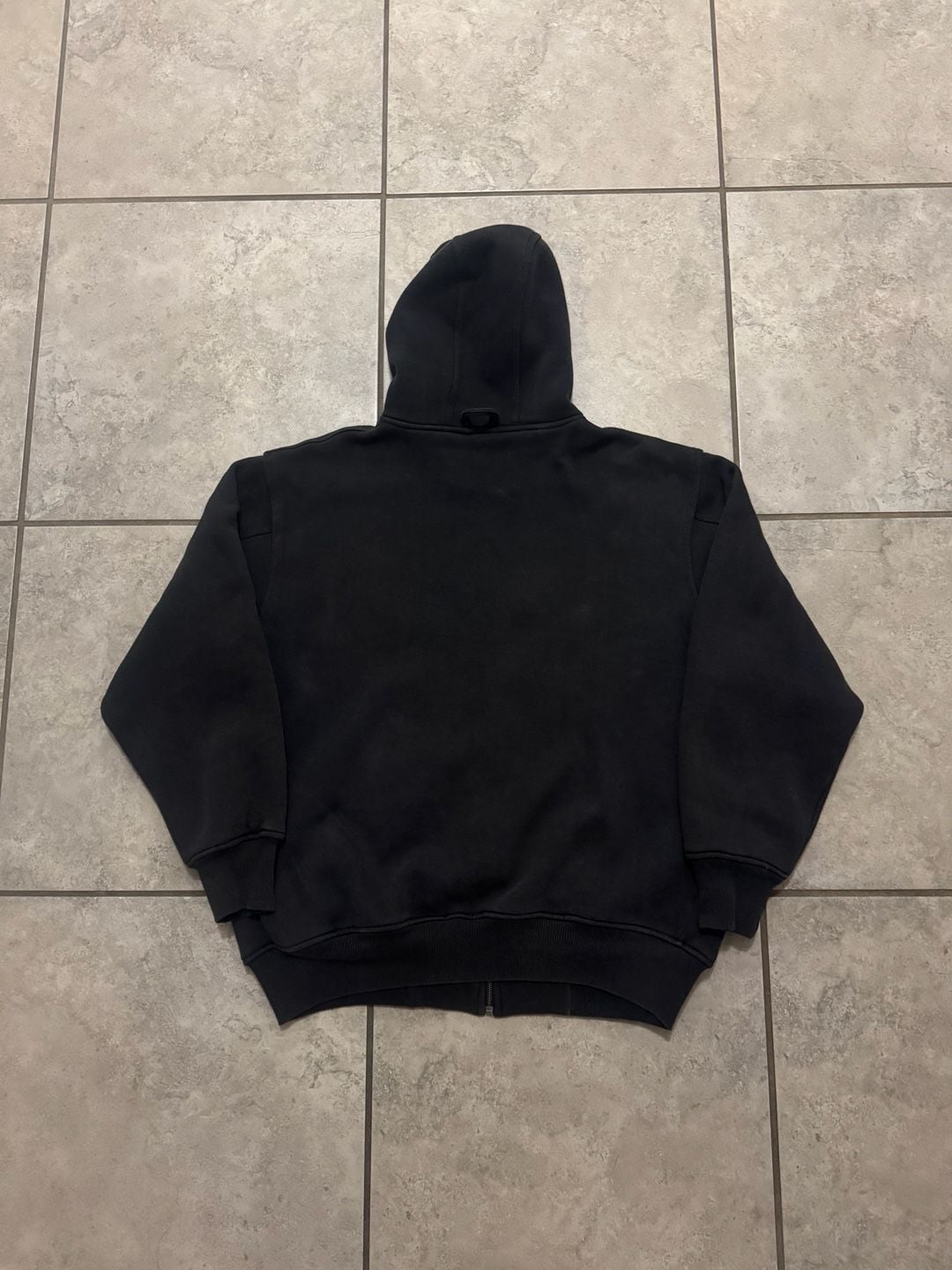 Walls Blizzard Pruf Zip Up Hoodie Size Large Regular Black 4
