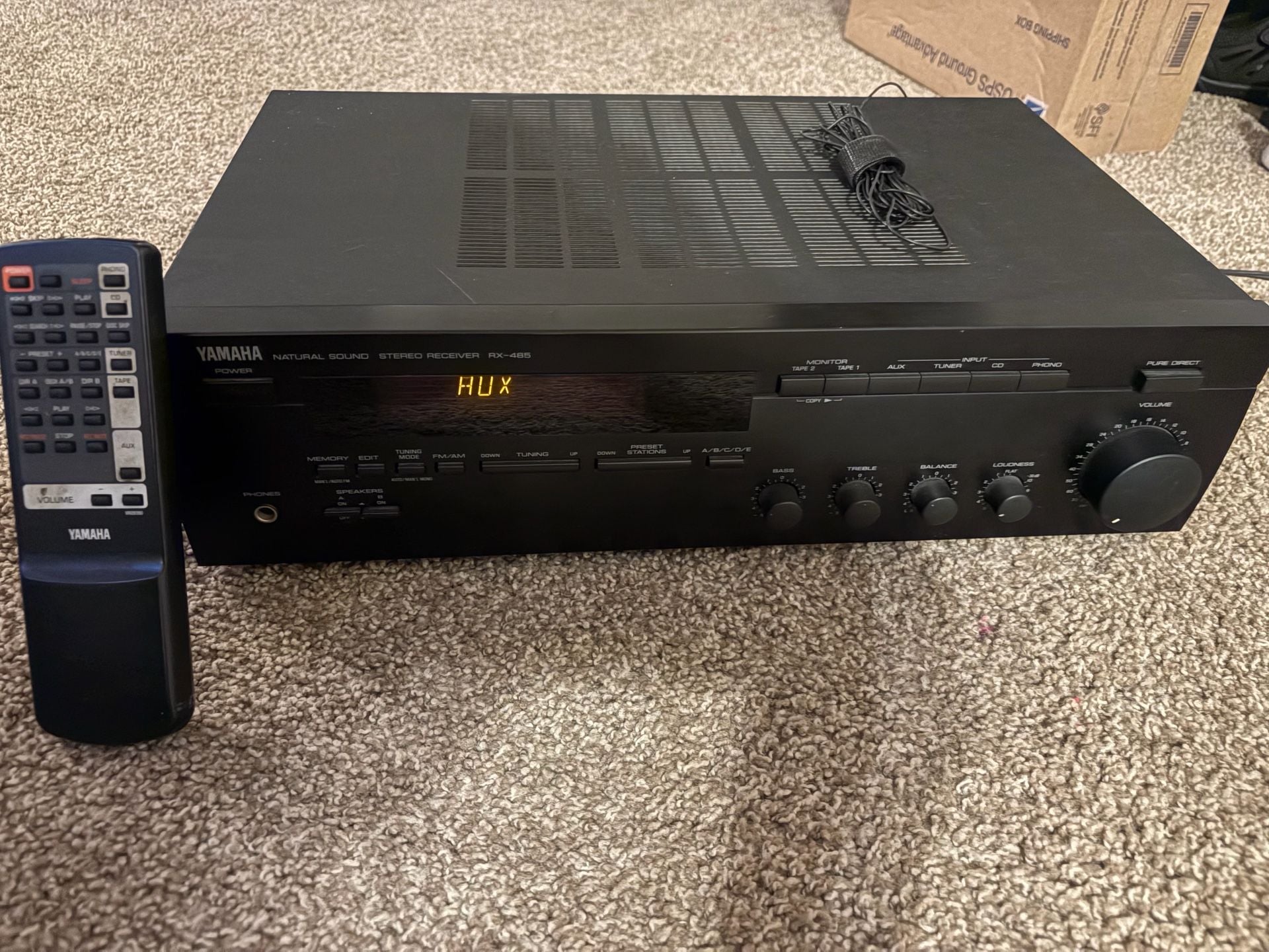 Yamaha Natural Sound Stereo Receiver RX-485 1