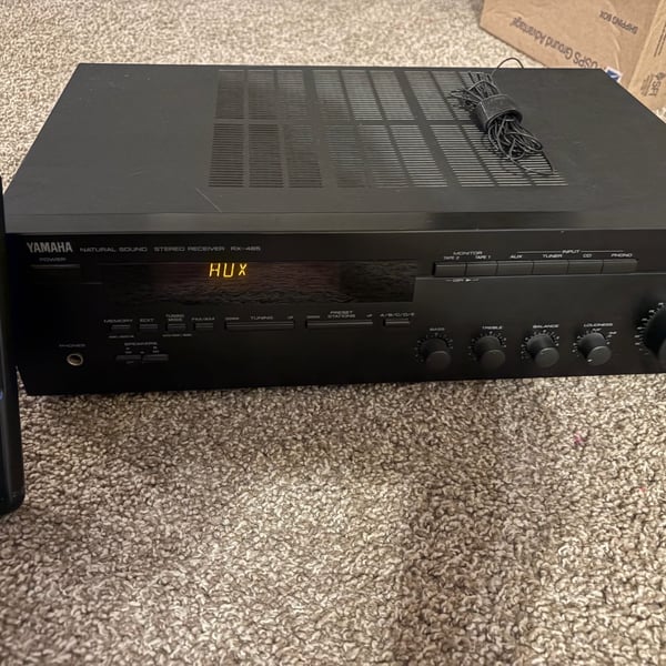 Yamaha Natural Sound Stereo Receiver RX-485